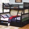 java Apollo Twin over Full Bunk Bed with Trundle- kidsroom.vip