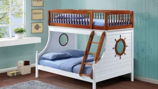 “Buddy The Sailor” Twin Full Bunk Bed