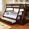 Twin Over Full Bunk Bed With Trundle- bed set-kidsroom.vip