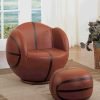 Basketball All Star Chair and Ottoman Set- kidsroom.vip