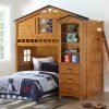 TREEHOUSE TWIN LOFT BED-KIDSROOM.VIP